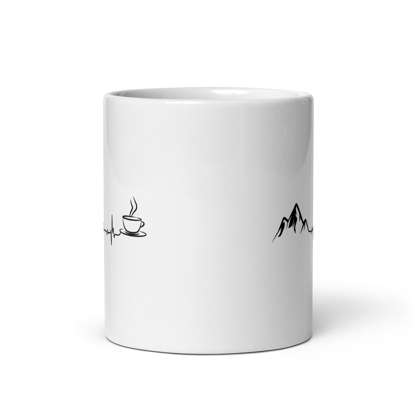 Herzschlag - Berge Und Kaffee - Tasse berge