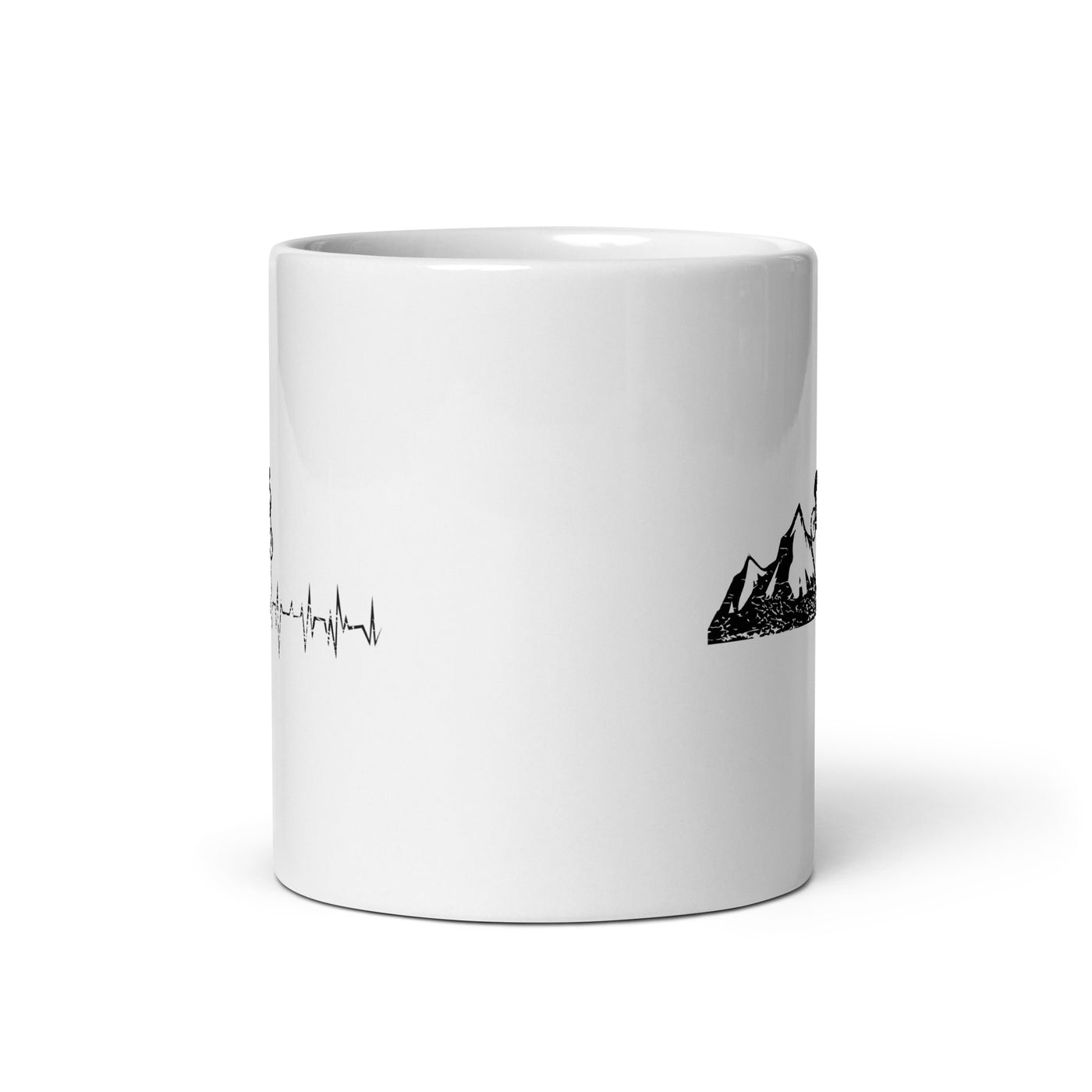 Herzschlag Bergbiker - Tasse mountainbike