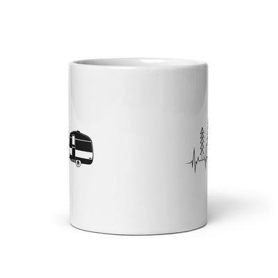 Herzschlag Wohnwagen - Tasse camping