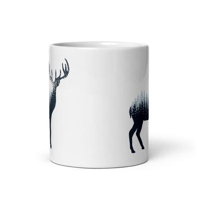 Hirsch Abstrakt - Tasse camping