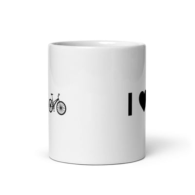 I Heart And Cycling - Tasse fahrrad