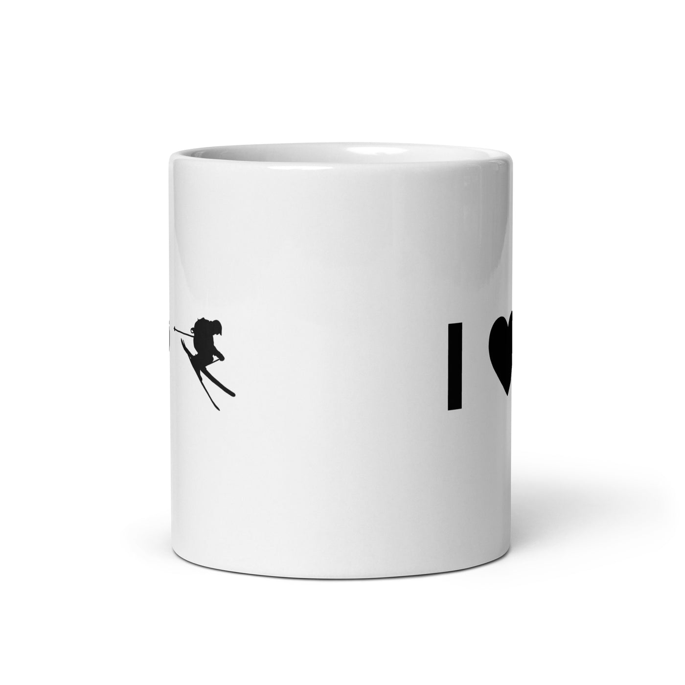 I Heart And Guy Skiing - Tasse ski