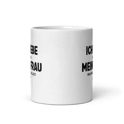 Ich Liebe Es Wenn Meine Frau Mich Paragleiten Lasst - Tasse berge