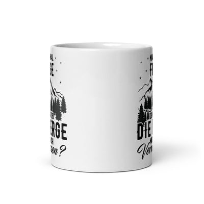 Ob Die Berge Mich Auch Vermissen - Tasse berge