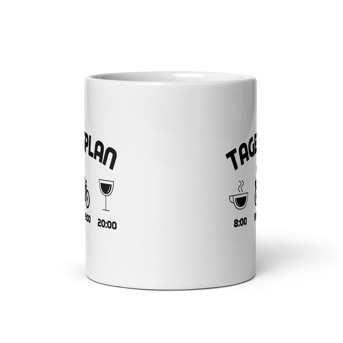 Tagesplan - Tasse fahrrad