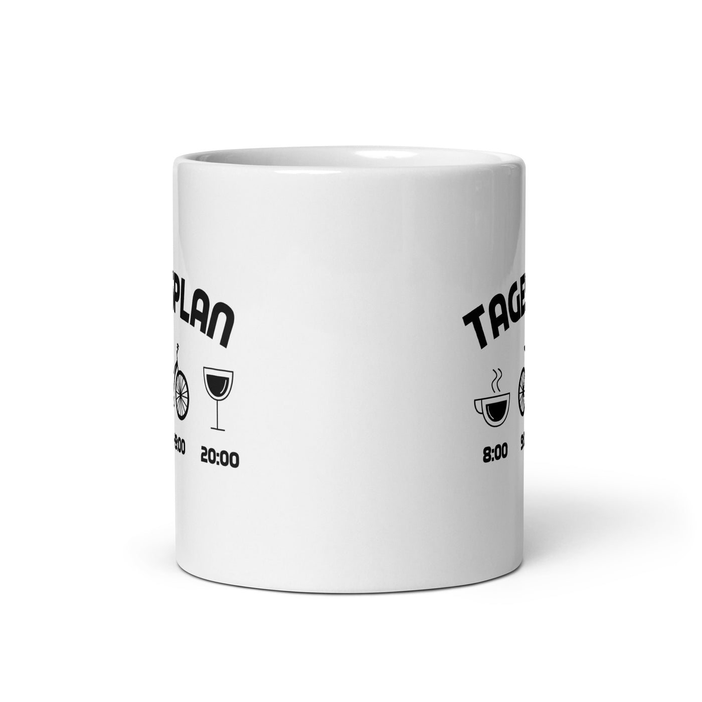 Tagesplan 1 - Tasse fahrrad