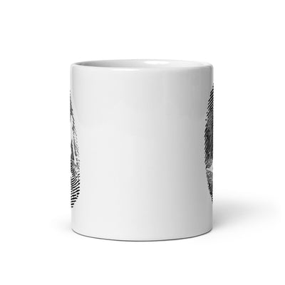 Thumb Print - Skiing - Tasse ski