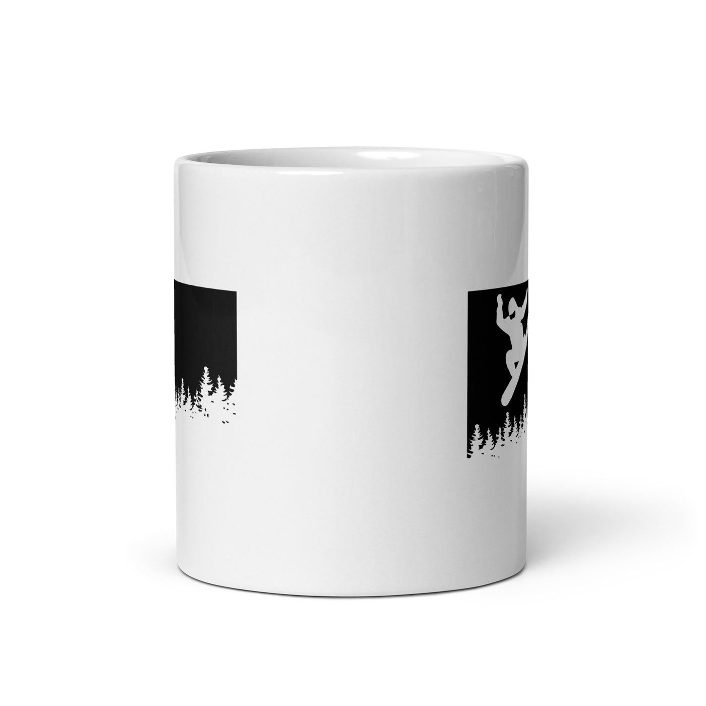 Trees - Snowboarding - Tasse snowboarden