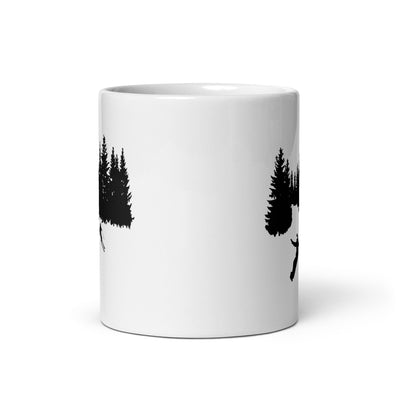 Trees - Snowboarding - Skiing - Tasse ski