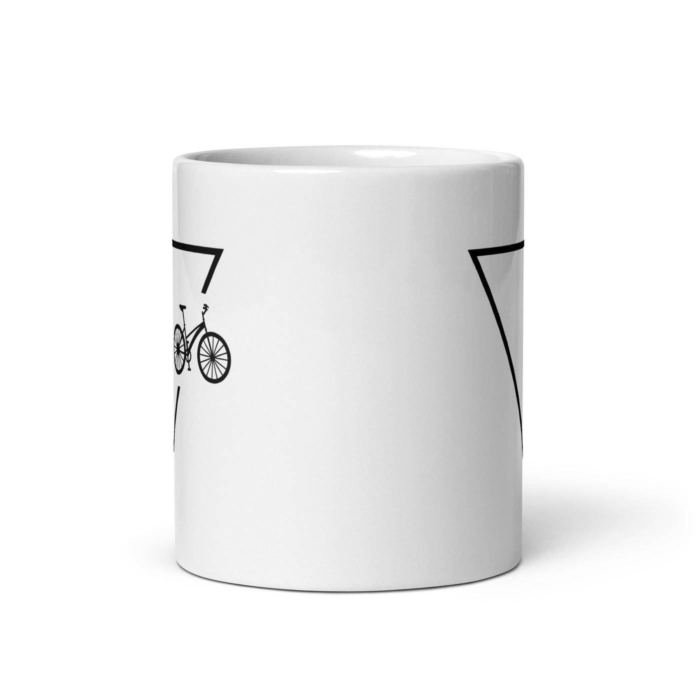 Triangle 1 And Bicycle - Tasse fahrrad