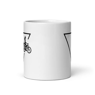 Triangle 1 And Cycling - Tasse fahrrad