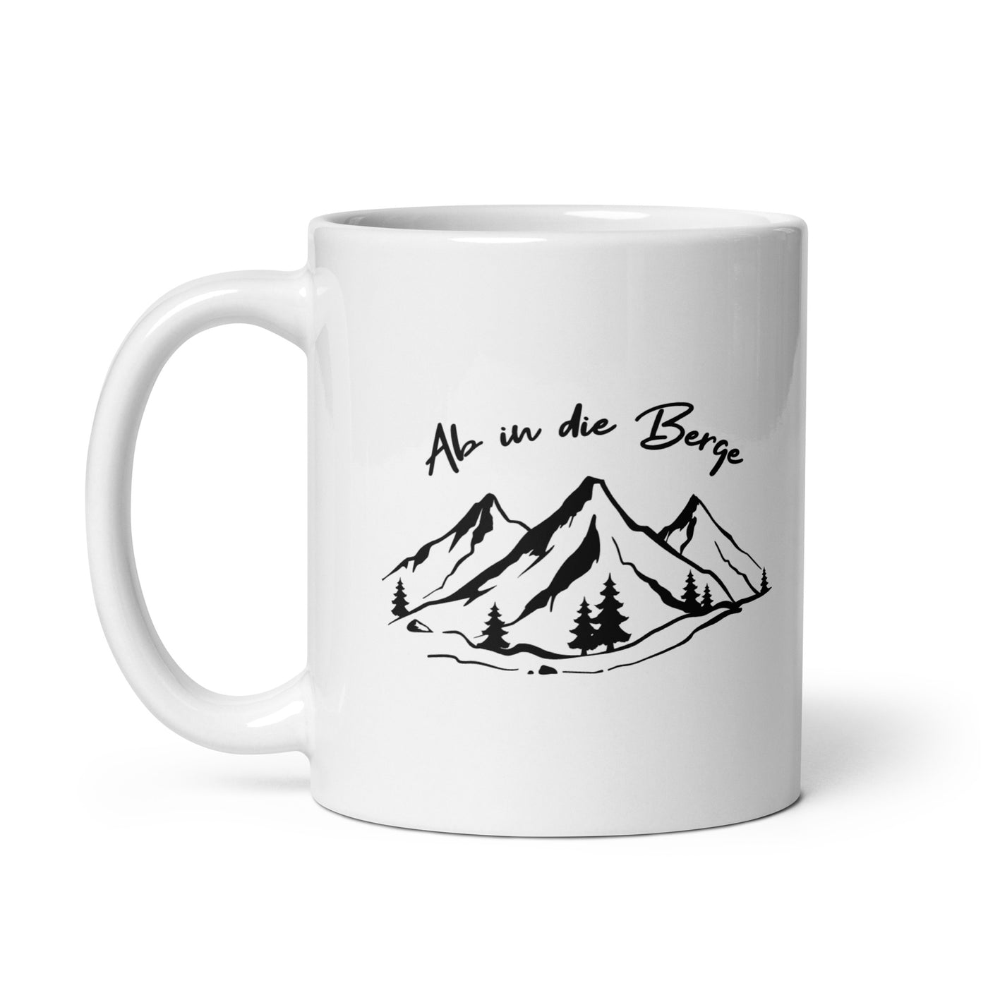 Ab In Die Berge - Tasse berge wandern 11oz