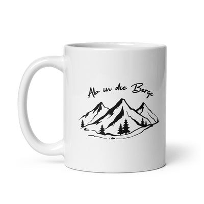 Ab In Die Berge - Tasse berge wandern 11oz