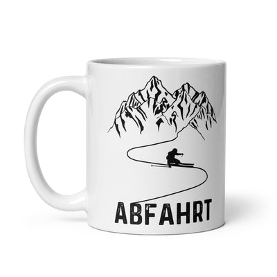 Abfahrt. - Tasse ski 11oz