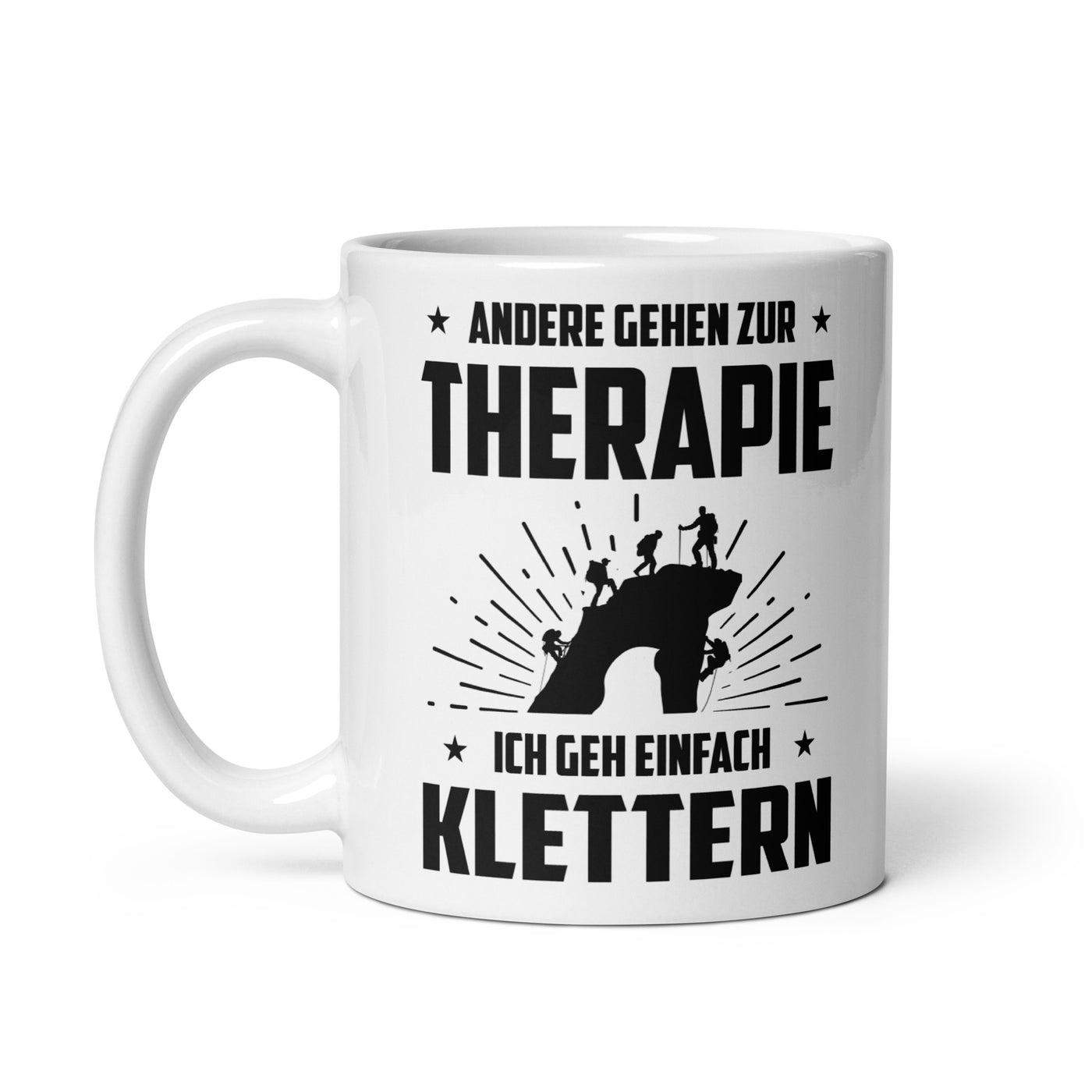 Andere Gehen Zur Therapie Ich Gen Einfach Klettern - Tasse klettern 11oz