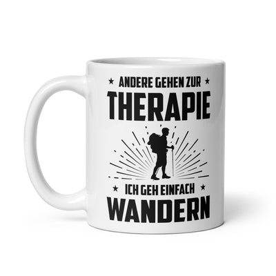 Andere Gehen Zur Therapie Ich Gen Einfach Wandern - Tasse wandern 11oz