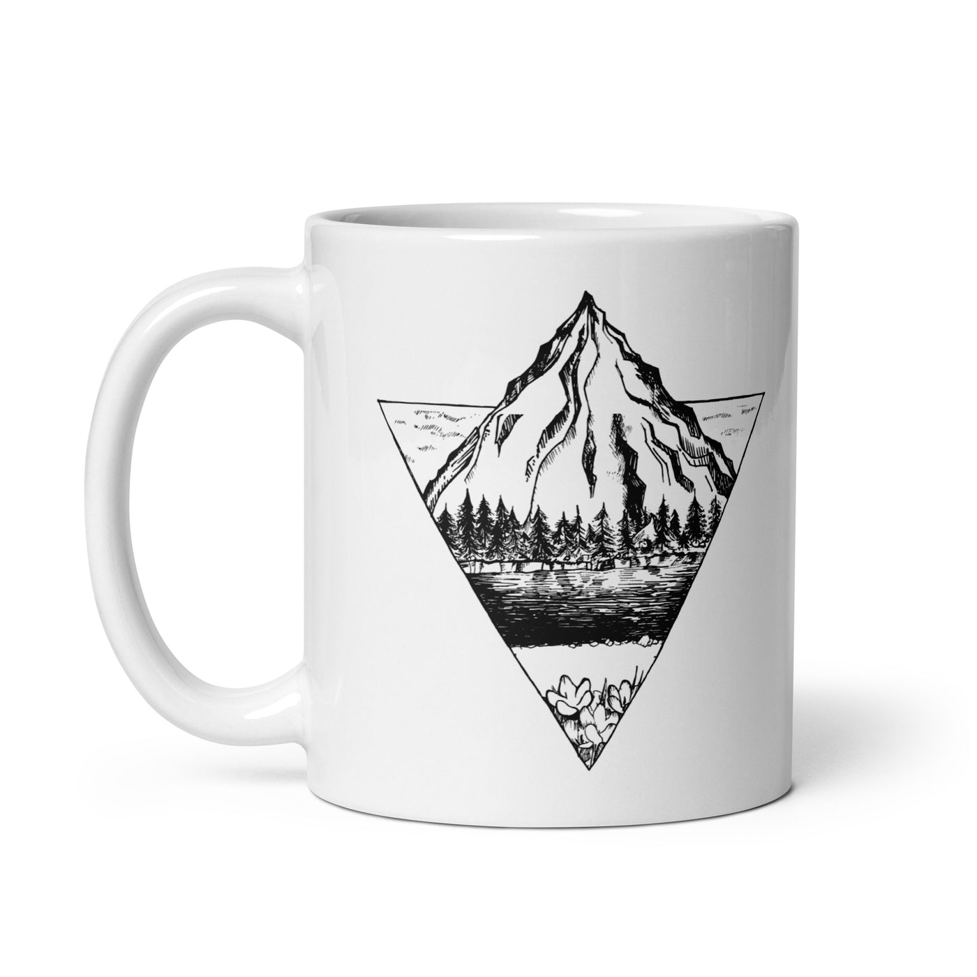 Berg - Geometrisch - Tasse berge 11oz