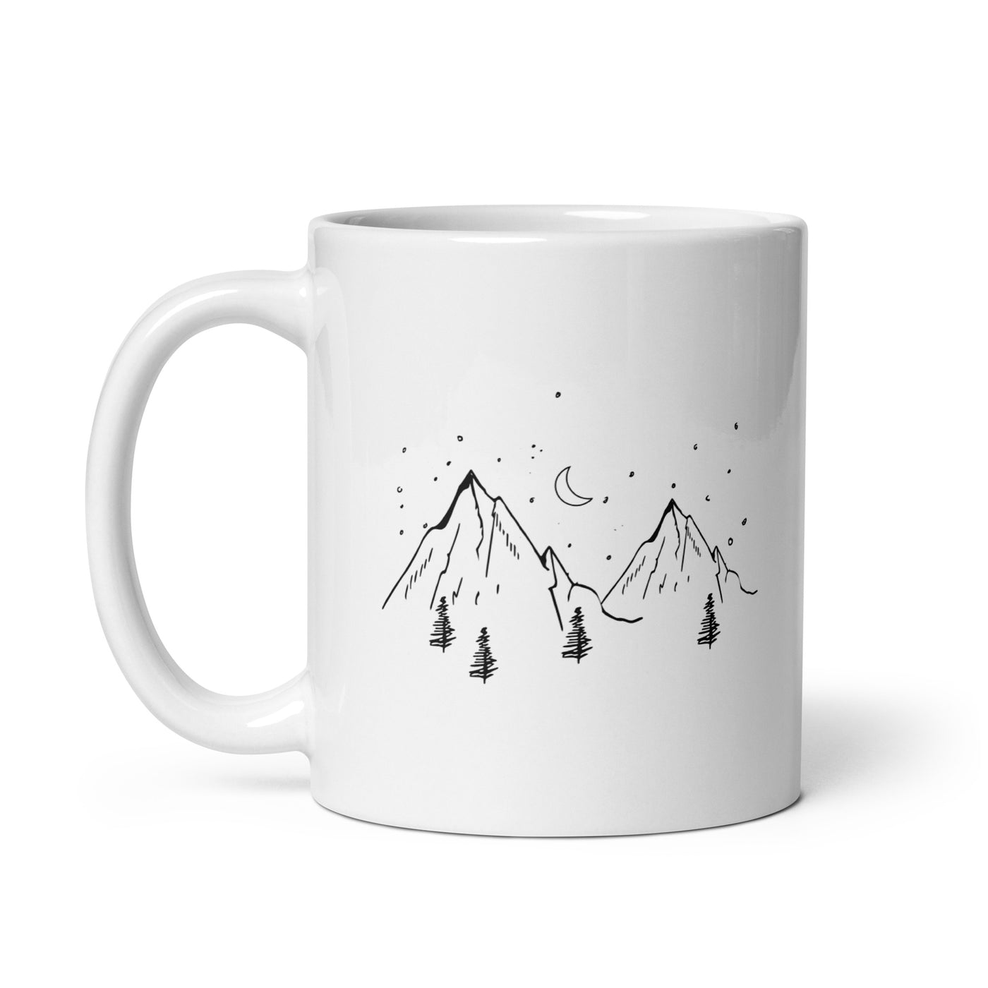 Berge Und Mond - Tasse berge 11oz