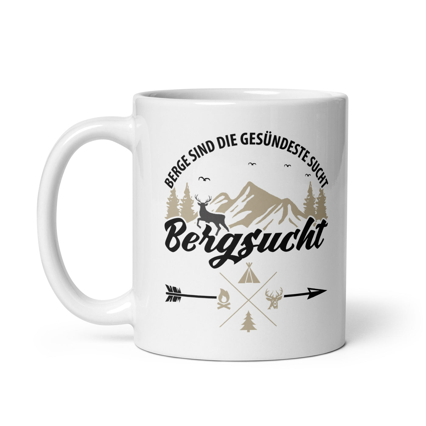 Bergsucht - Tasse berge 11oz