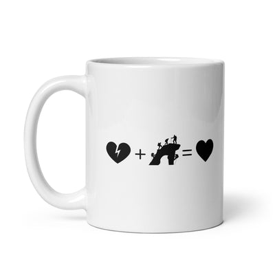 Broken Heart Heart And Climbing - Tasse klettern 11oz