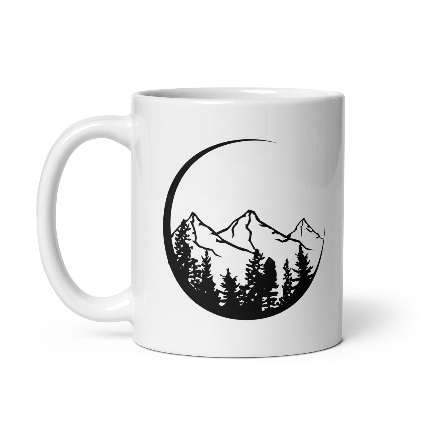 Circle - Mountain - Tasse berge 11oz