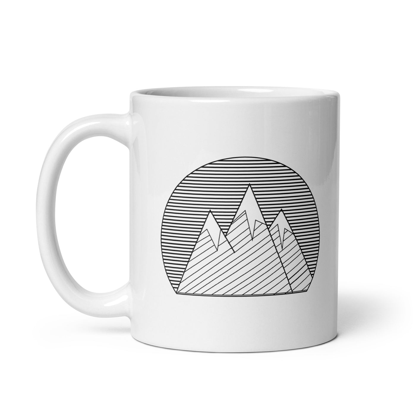 Circle - Mountain (9) - Tasse berge 11oz