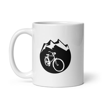 Circle - Mountain - Cycling - Tasse fahrrad 11oz