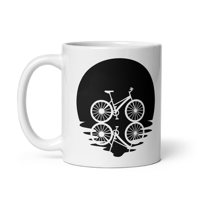 Circle And Reflection - Cycling - Tasse fahrrad 11oz