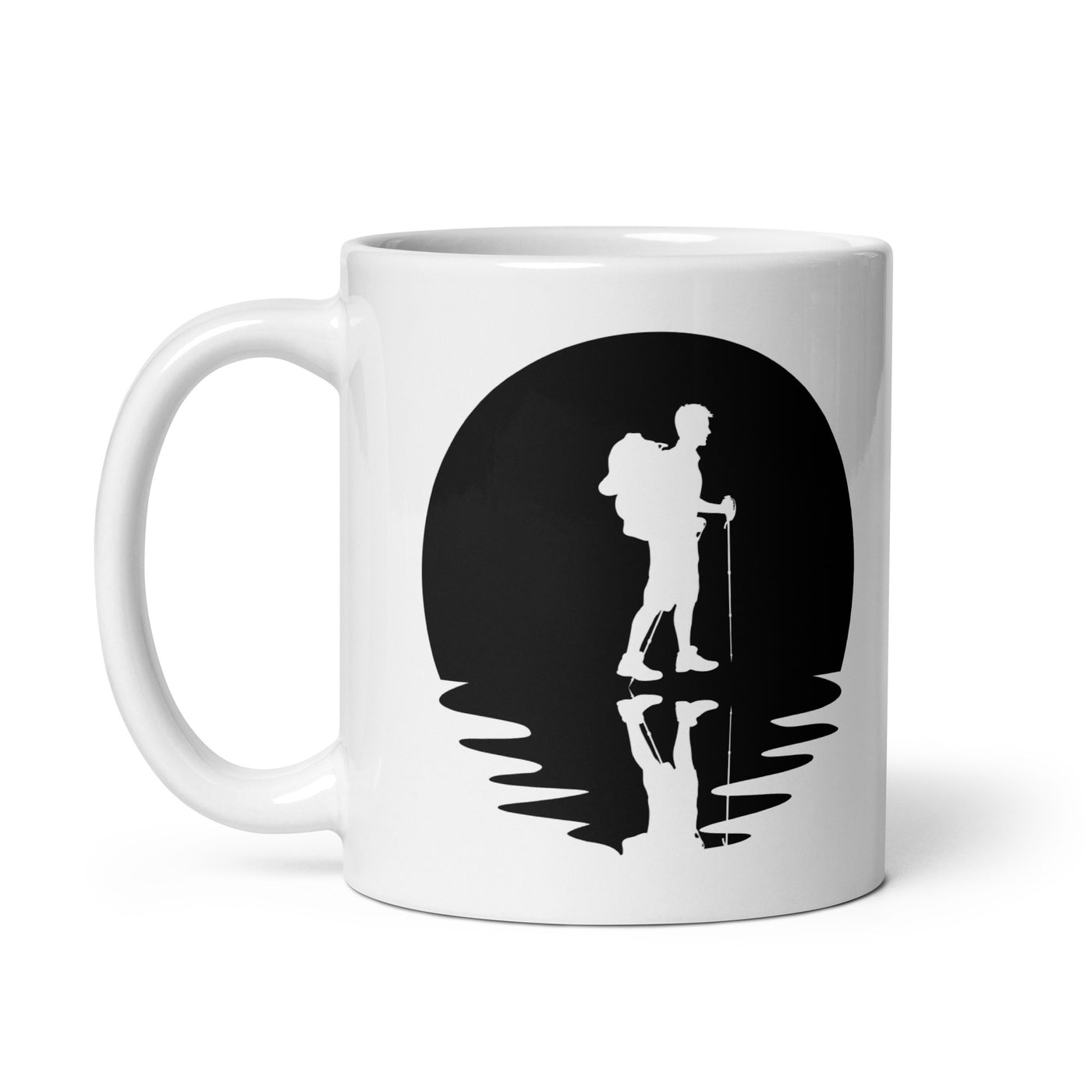 Circle And Reflection - Hiking - Tasse wandern 11oz