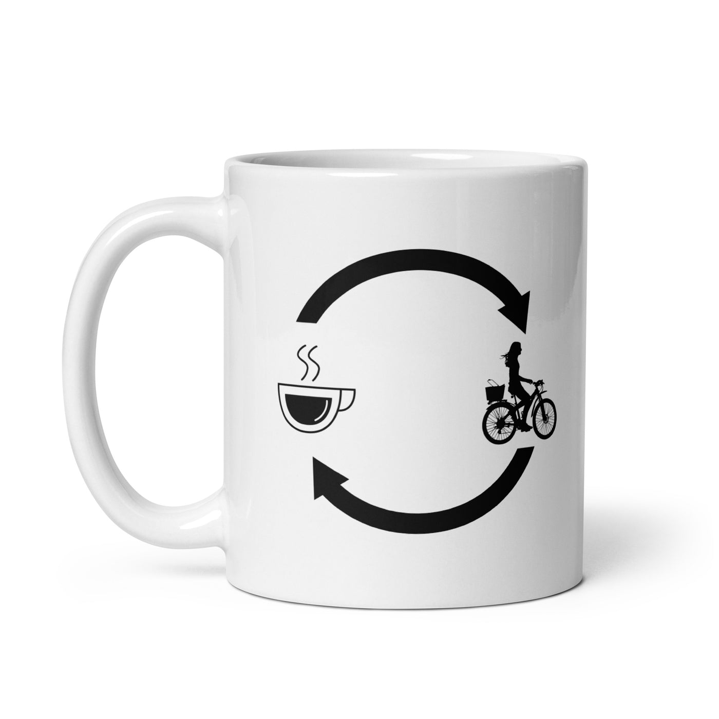 Coffee Loading Arrows And Cycling 2 - Tasse fahrrad 11oz