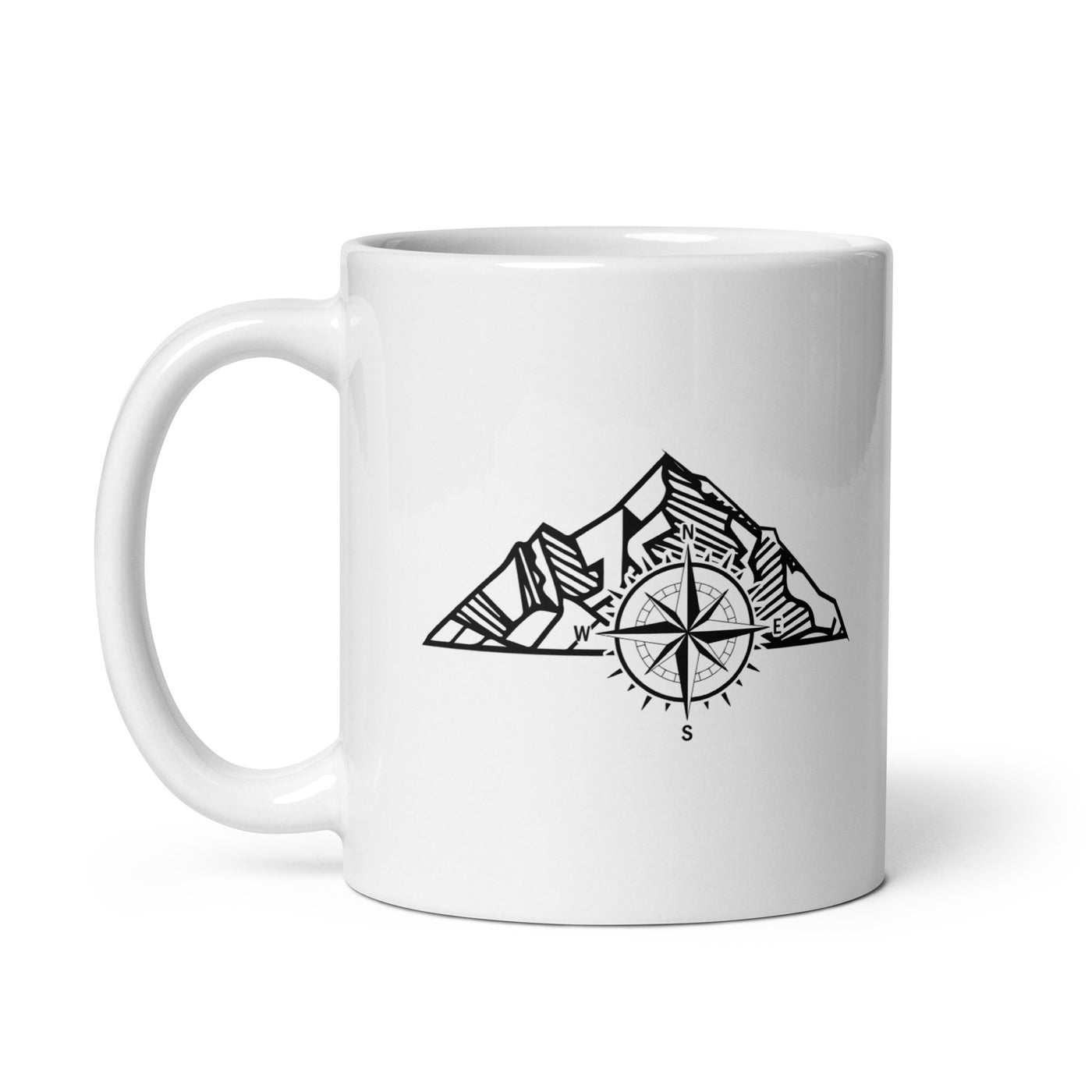 Compass - Mountain - Tasse berge 11oz