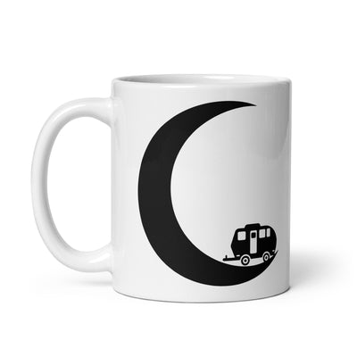 Crescent Moon - Camping Caravan - Tasse camping 11oz