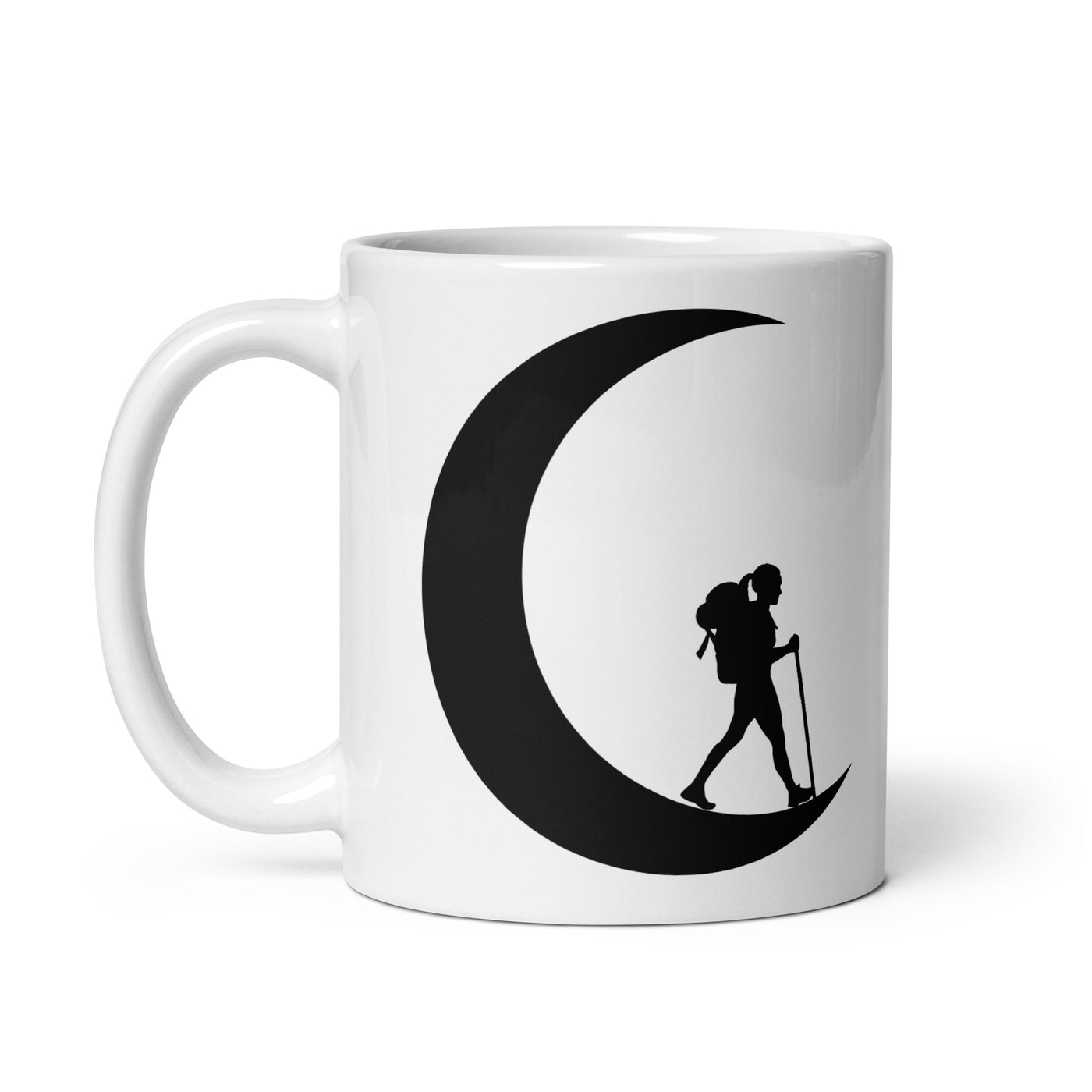 Crescent Moon - Female Hiking - Tasse wandern 11oz