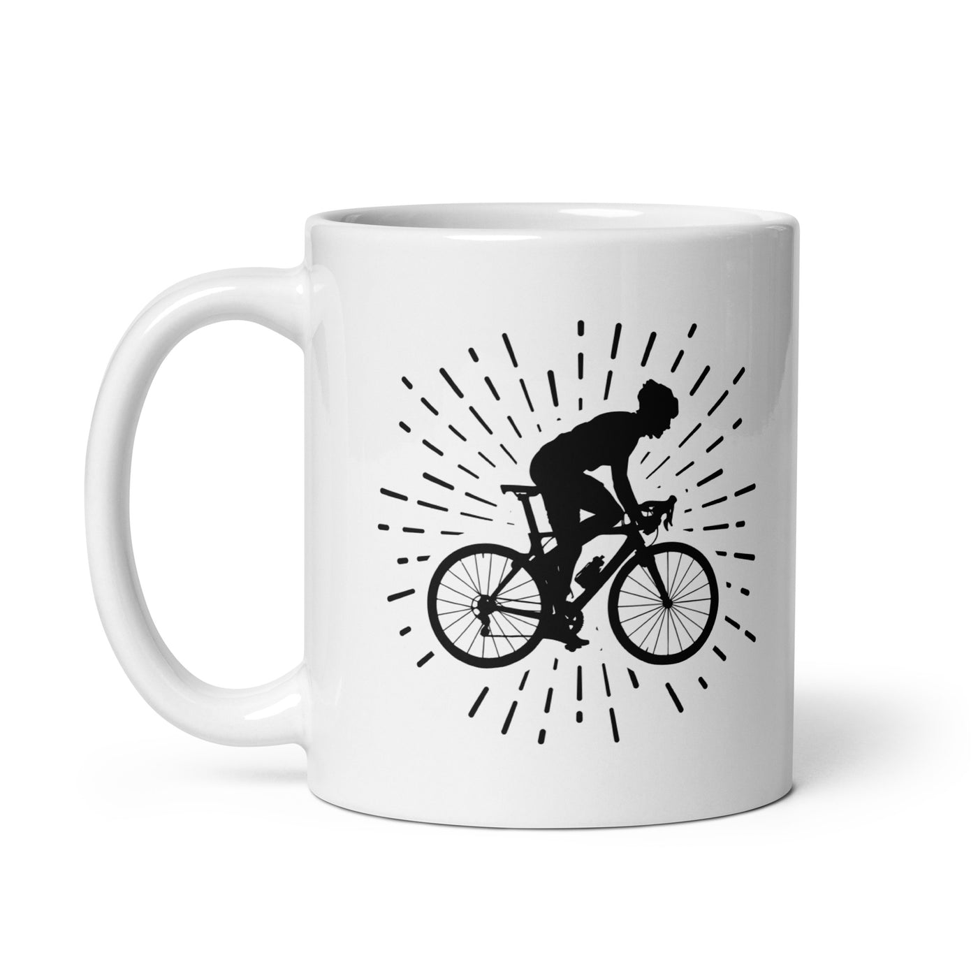 Firework And Cycling 1 - Tasse fahrrad 11oz