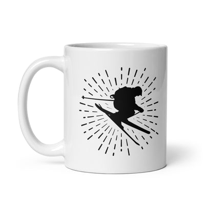 Firework And Skiing - Tasse ski 11oz