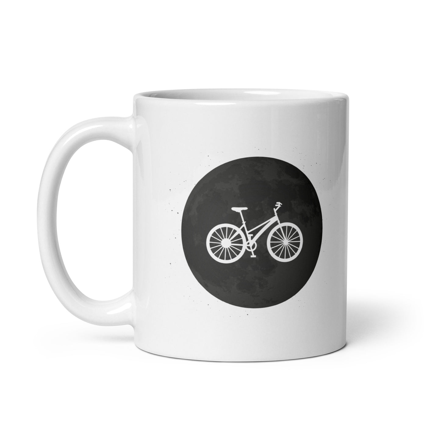 Full Moon - Cycling - Tasse fahrrad 11oz