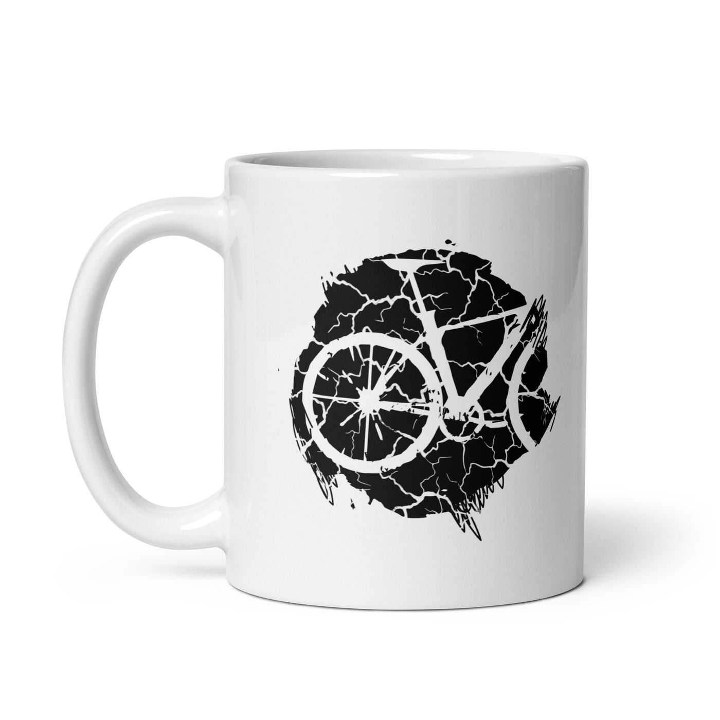 Grunge Circle - Cycling - Tasse fahrrad 11oz