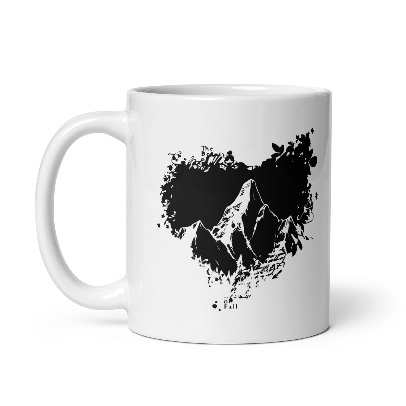 Grunge Heart - Mountain - Tasse berge 11oz