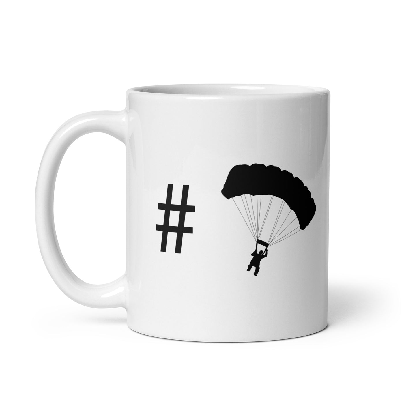 Hashtag - Paragliding - Tasse berge 11oz