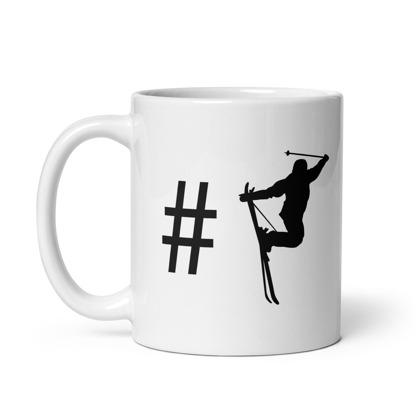 Hashtag - Skiing - Tasse ski 11oz