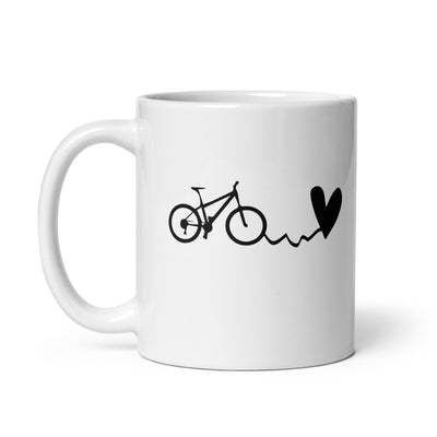 Heart - Cycling - Tasse fahrrad 11oz