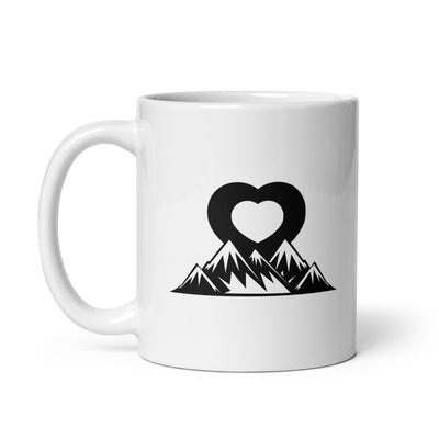 Heart - Mountain (9) - Tasse berge 11oz