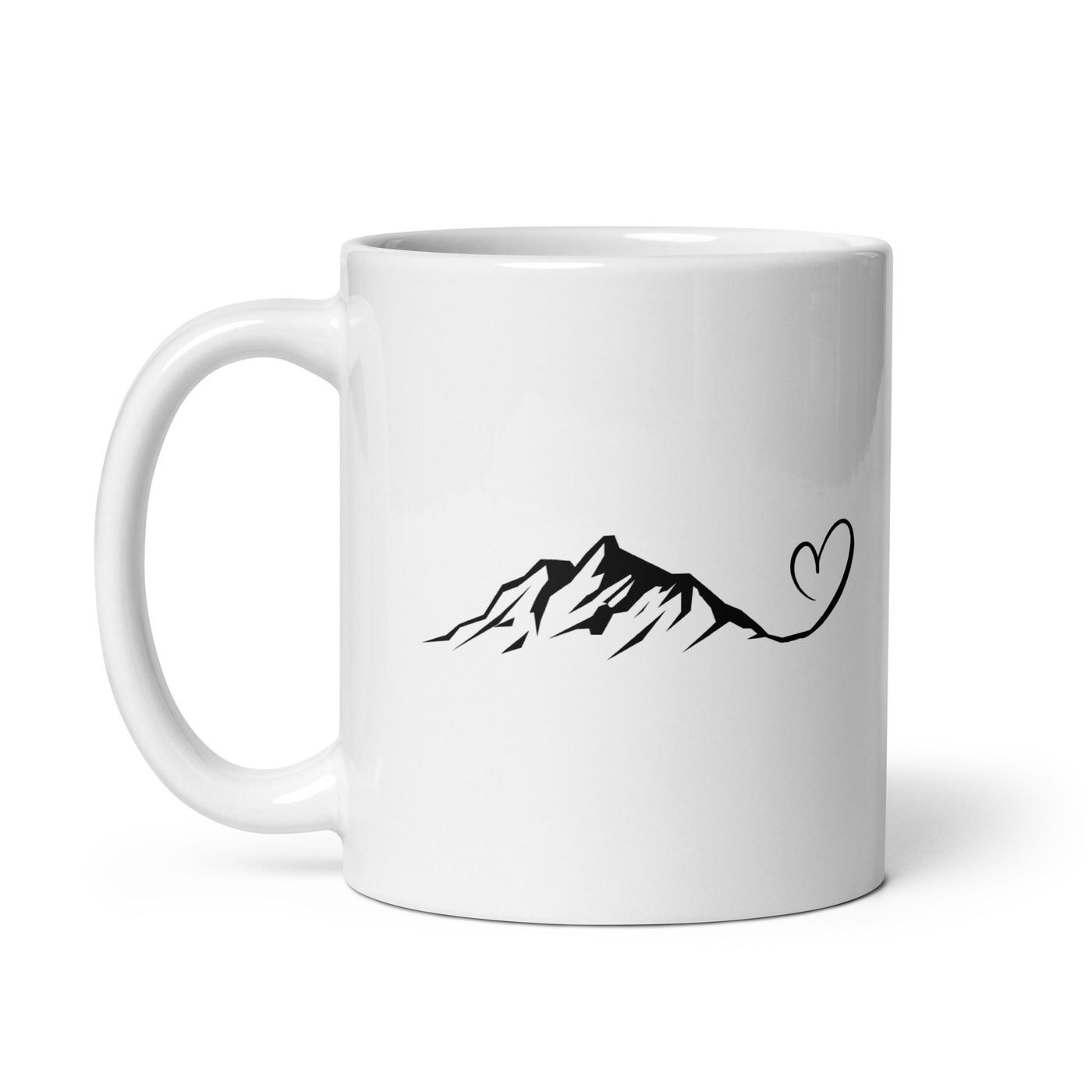 Heart - Mountain (13) - Tasse berge 11oz