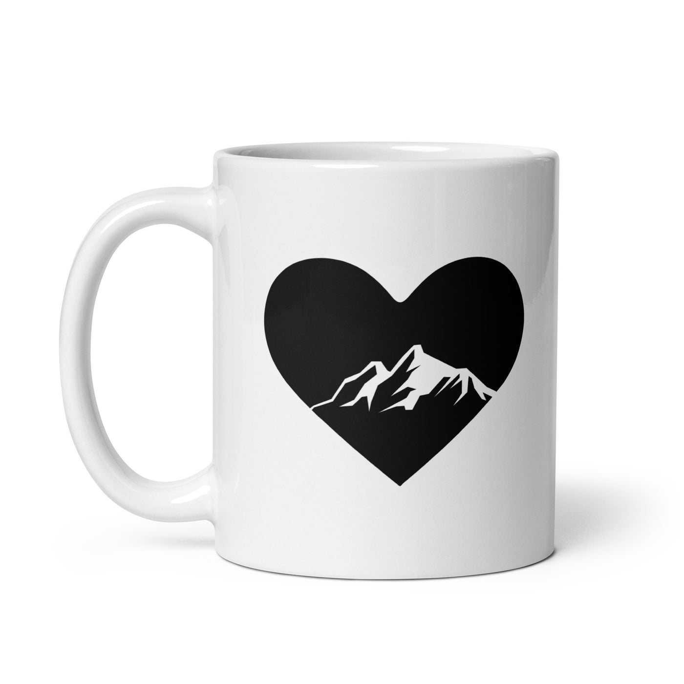 Heart - Mountain (15) - Tasse berge 11oz