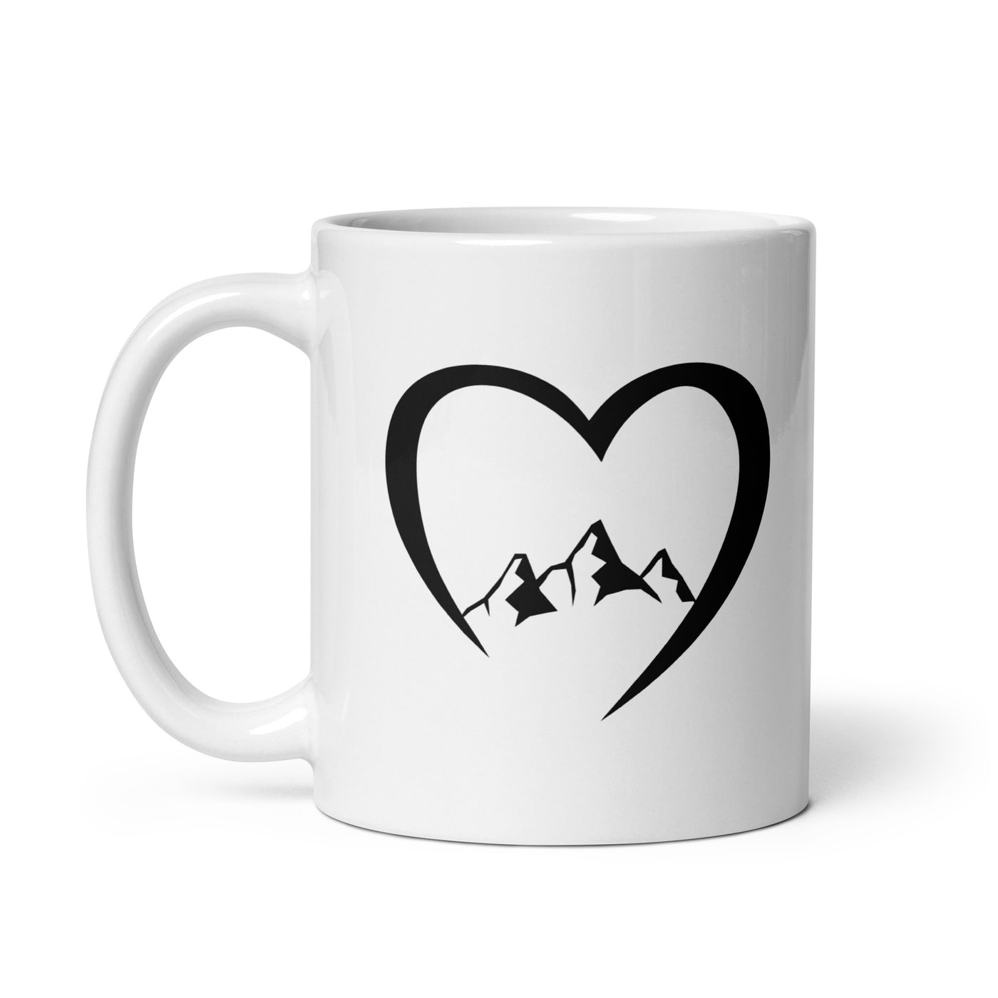 Heart - Mountain (25) - Tasse berge 11oz