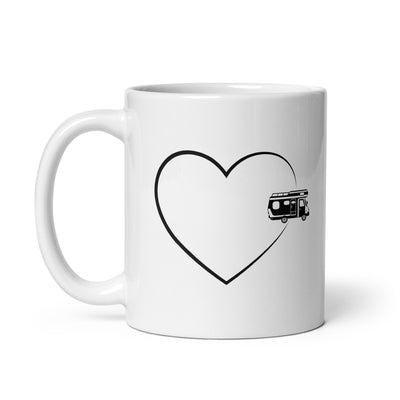 Heart 2 And Camping - Tasse camping 11oz