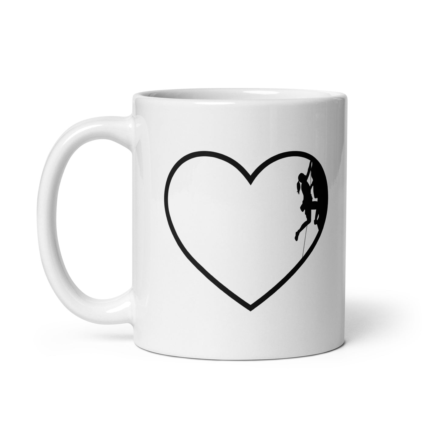 Heart 2 And Climbing - Tasse klettern 11oz