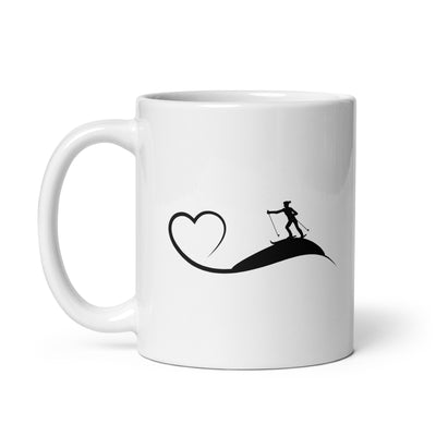 Heart And Skiing - Tasse ski 11oz