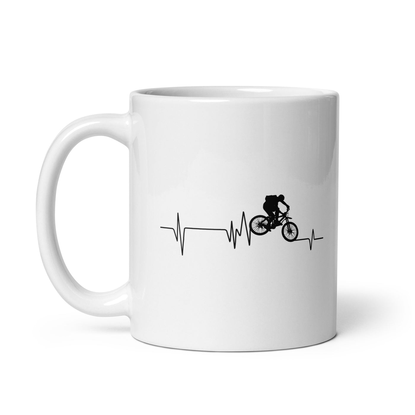 Heartbeat - Cycling (17) - Tasse fahrrad 11oz