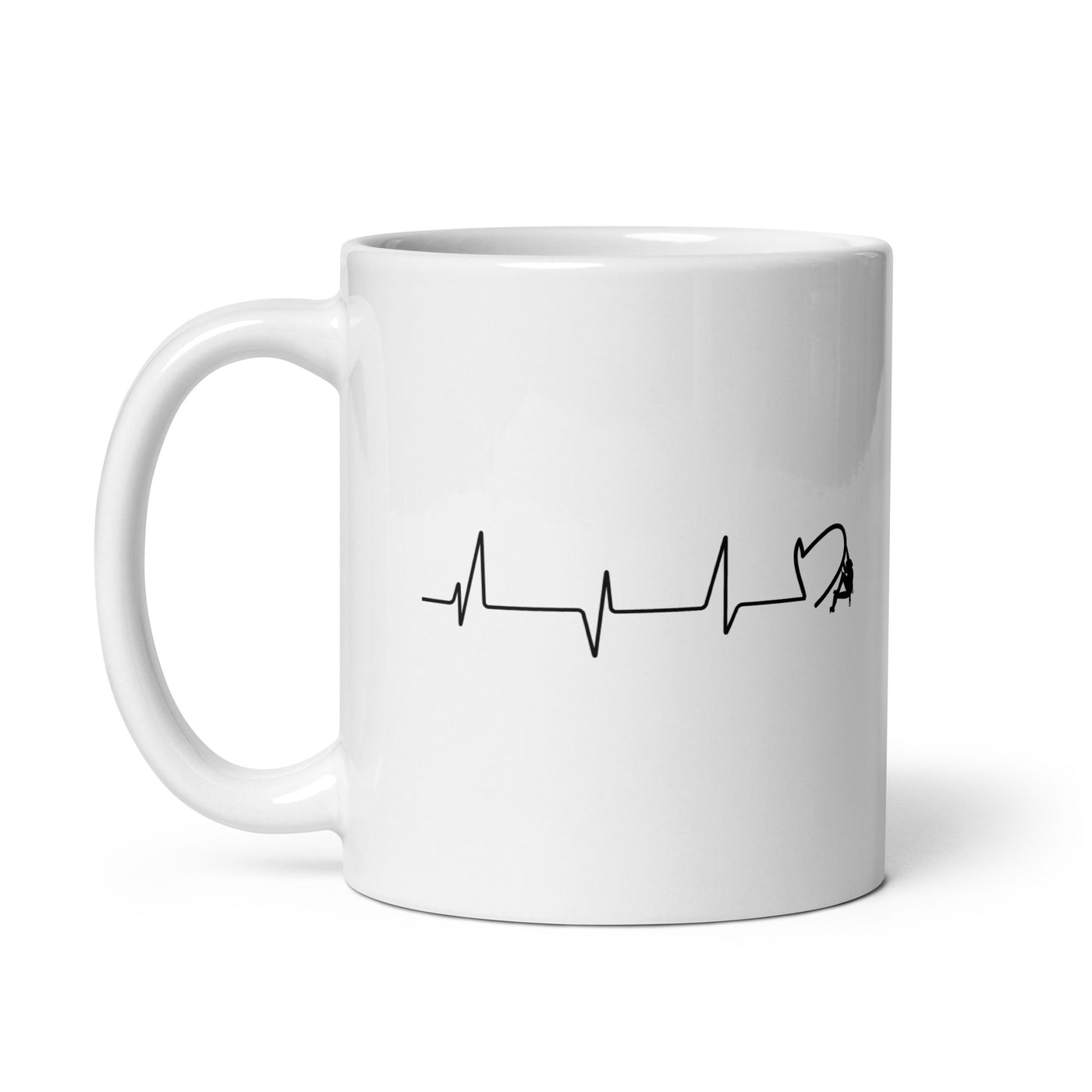 Heartbeat - Heart - Climbing - Tasse klettern 11oz